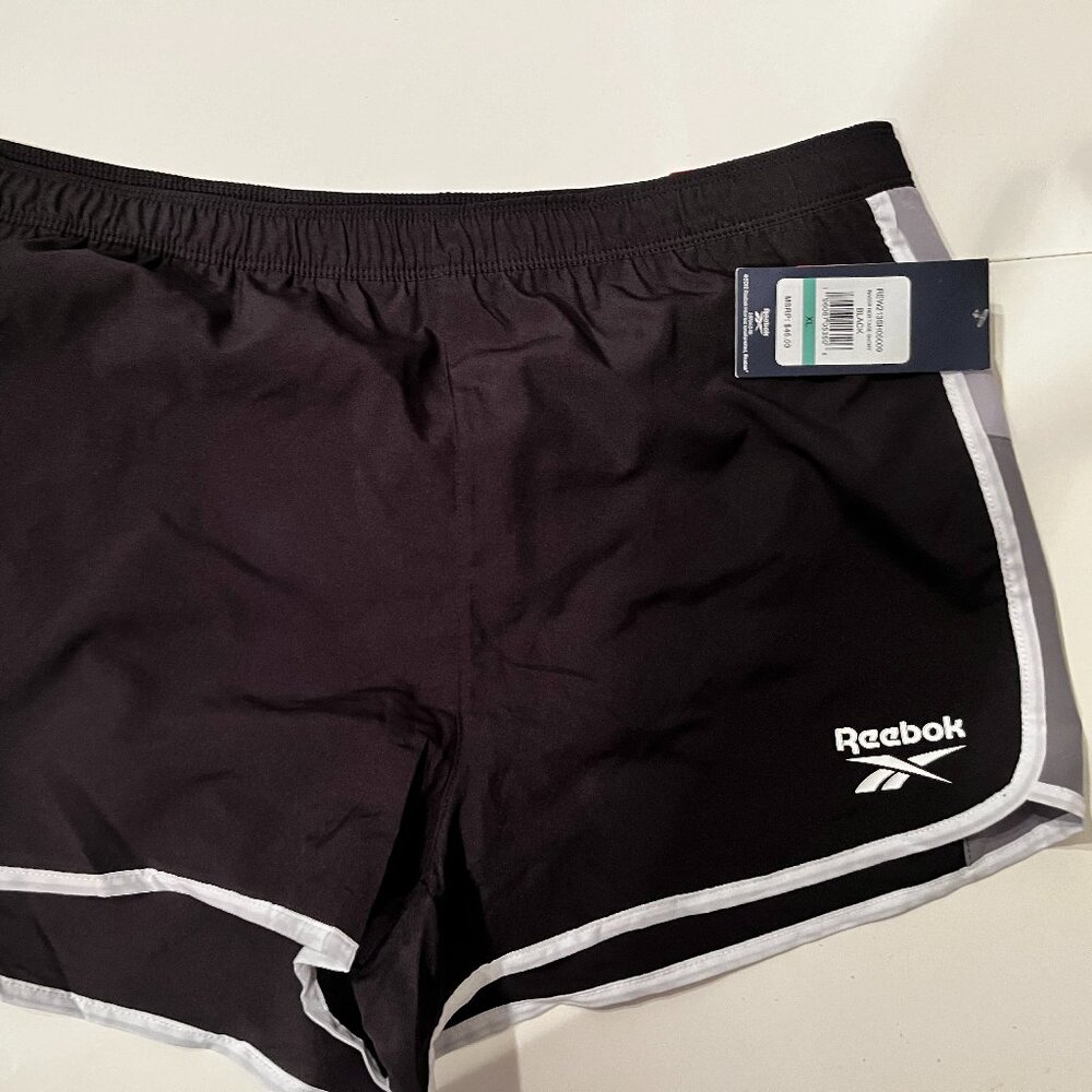Reebok Black Relaxed Shorts (XL New With Tags)